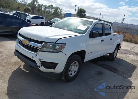 2019 Chevrolet Colorado Wt z USA, uszkodzony, nr VIN 1GCGSBENXK1207338